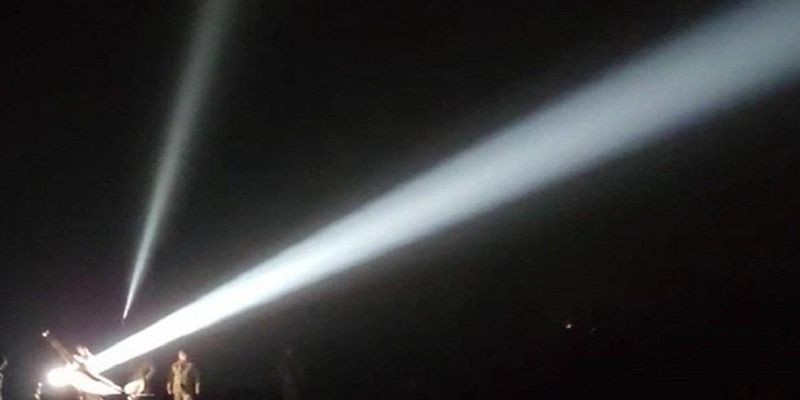 Вночі Кривий Ріг спостерігав "лазерне шоу": влада пояснила, що це було