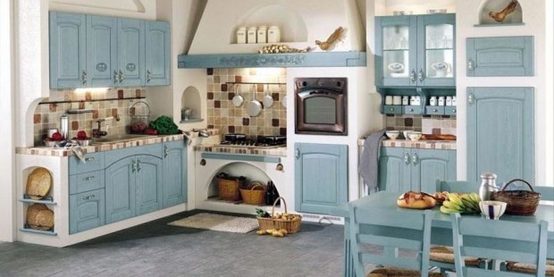 Кухня в стилі прованс: особливості, кольори та меблі в інтер'єрі