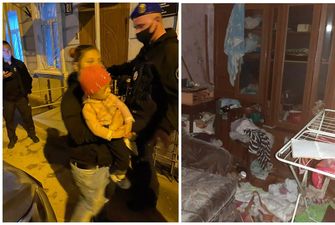 Голодные просили помощи через форточку: в Одессе трое детей жили в ужасных условиях