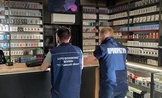 Во Львове продавали электронные сигареты с российскими акцизными марками