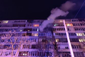 Пожар в Киеве: с многоэтажки эвакуировали 11 человек
