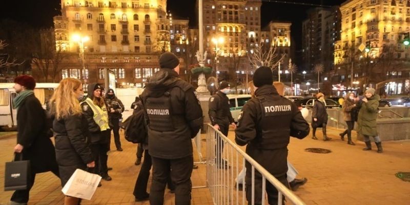 У Києві поліція перекрила рух Хрещатиком