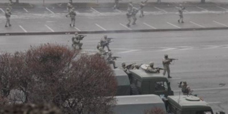 З’явилося відео антитерористичної операції в Алмати