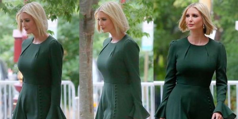 Іванка Трамп одягнула смарагдову сукню Кейт Міддлтон