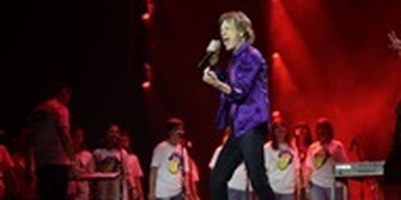 Легендарный The Rolling Stones выступил с хором из Украины