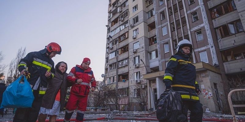 Обстрел Киева: один человек погиб и четверо ранены