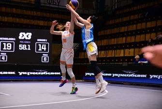 В Киеве прошел международный турнир по баскетболу 3х3