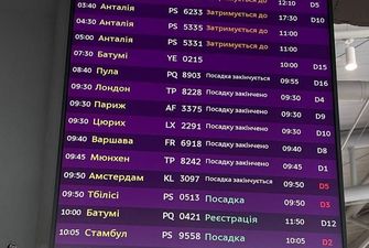 "Турция не разрешает": украинцы застряли в аэропорту Борисполь
