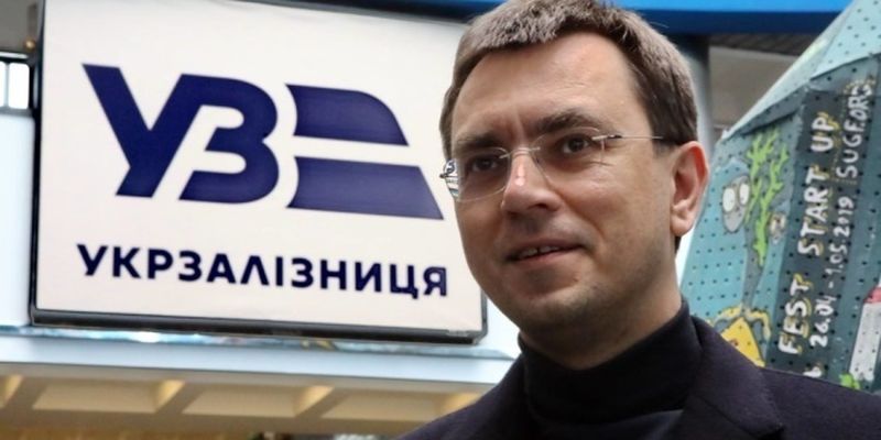 Омелян презентовал арт-поезд ГогольТгаіп на железнодорожном вокзале в Киеве