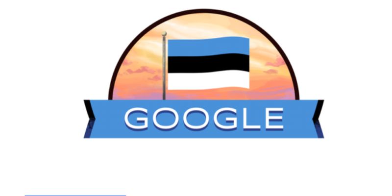 День независимости Эстонии: Google создал новый дудл