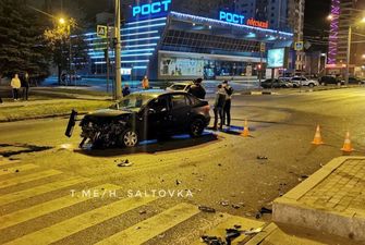 У Харкові сталася жорстка нічна ДТП: є потерпілі