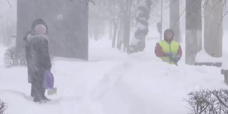 На Прикарпатье 50 сел отрезаны снегом от мира