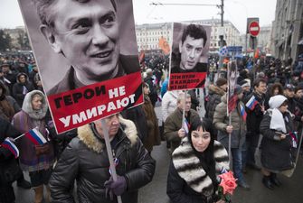 В пятую годовщину убийства Бориса Немцова россияне и европейцы почтили его память
