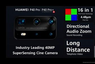 Лінійку смартфонів Huawei P40 представили офіціно: характеристики та ціна