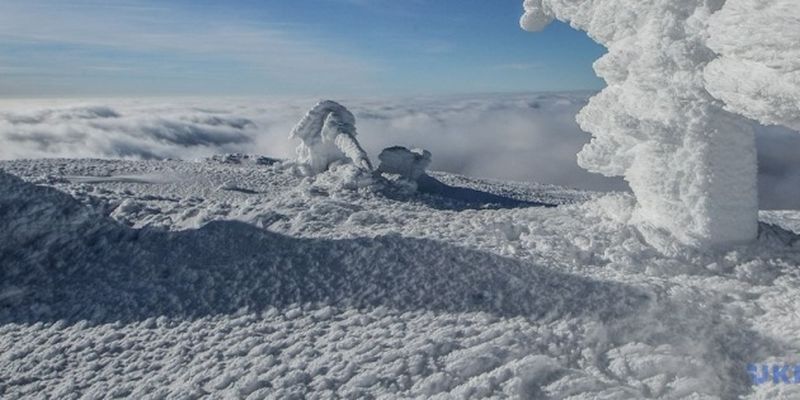Синоптики предупреждают о лавинах в Карпатах