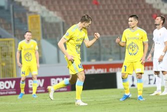 «Астана» Григорчука разбила БАТЭ в первом матче квалификации Лиги Европы