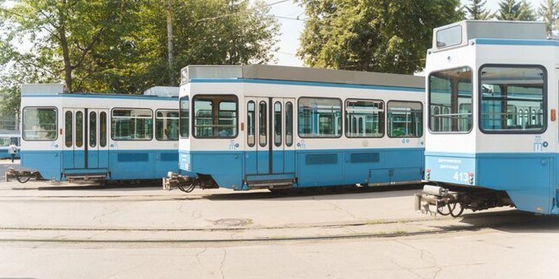 Первые 12 цюрихских трамваев Tram 2000 вышли на маршрут в Виннице – фото, видео