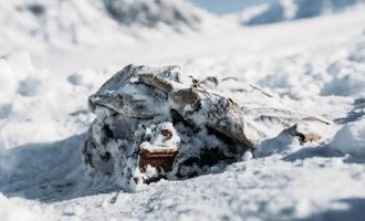 В леднике нашли путешественника, который "заблудился" 400 лет назад