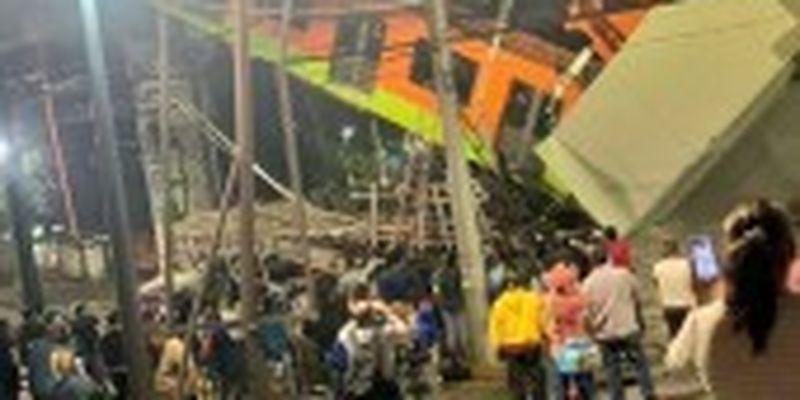 Кількість жертв обвалу мосту метро в Мехіко збільшилась до 23