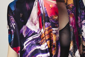 Объект желания: шелковые платки Oliz с картинами украинского художника Ивана Марчука