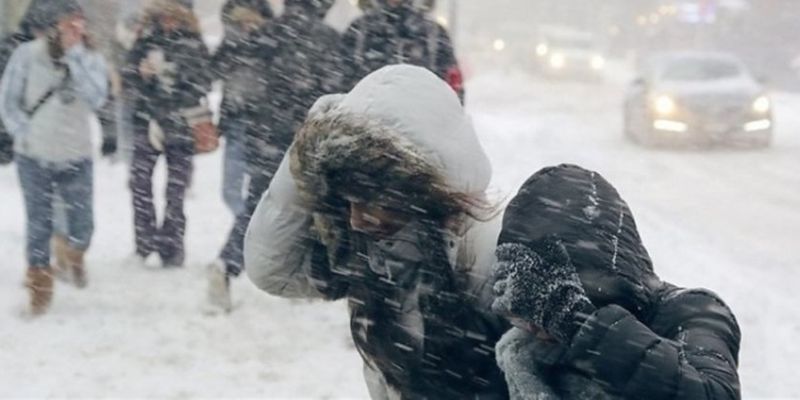На выходные в Украине ухудшится погода - снег и ветер до 40 метров в секунду