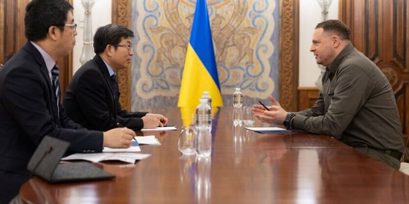 Ермак встретился с послом Китая в Украине: говорили о справедливом мире