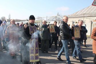 На Запорожье отметили память местночтимых святых крестным ходом