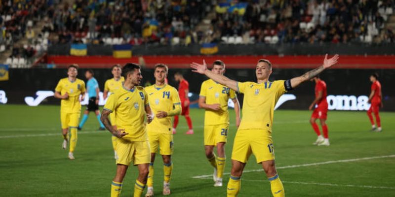 Украина минимально победила Азербайджан в отборе на молодежное Евро-2025