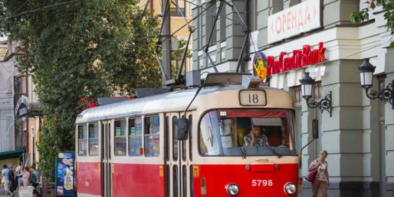В Киеве из-за ремонта изменят маршруты два трамвая