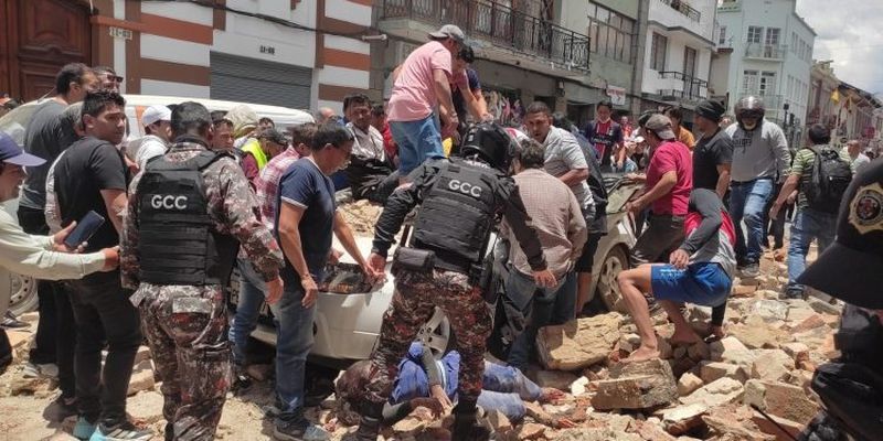 Землетрясение в Эквадоре: количество жертв катаклизма резко возросло