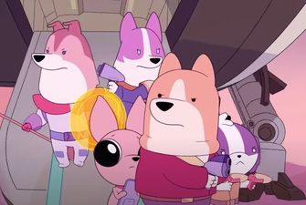 Netflix выпустил первый трейлер анимационного сериала "Собаки в космосе"
