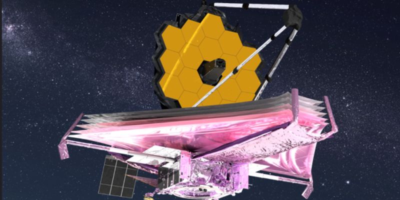 Космический телескоп James Webb развернул все свои зеркала