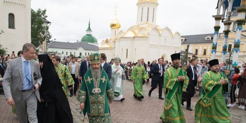 Опоблоківець Новинський та митроролит Онуфрій зустрілися у Росії з патріархом Кирилом