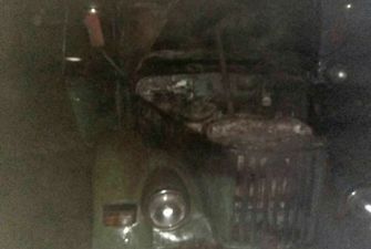 В Новой Одессе на Николаевщине горел автомобиль «ГАЗ»