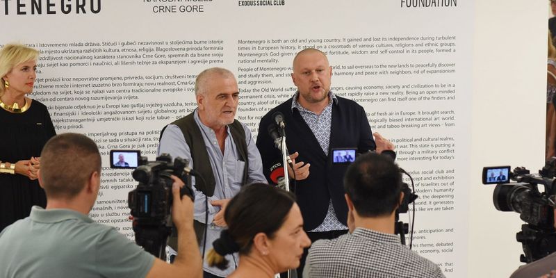 В Черногории открылась выставка, объединившая украинских и европейских художников