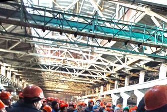 Робітники захопленого окупантами заводу "Силур" у Харцизьку влаштували страйк