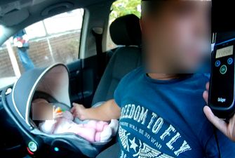 Києвом роз’їжджав п’янючий водій із немовлям в салоні авто