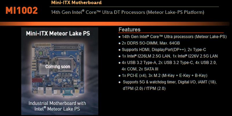 iBase представила первую материнскую плату для платформы Intel LGA1851