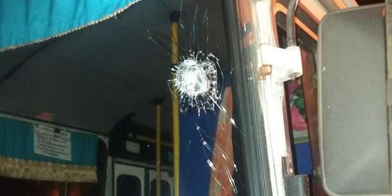 Под Днепром автобусы с пассажирами подверглись массовым обстрелам. Фото