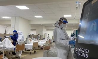 В больнице Львова рекорд по числу пациентов в COVID-реанимации