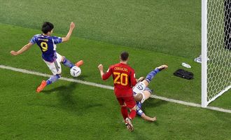 FIFA довела, що під час другого голу Японії у ворота Іспанії м'яч не перетнув лінію повністю