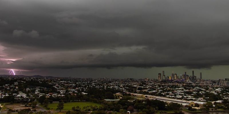 В Австралии молнии ударили 71 тысячу раз