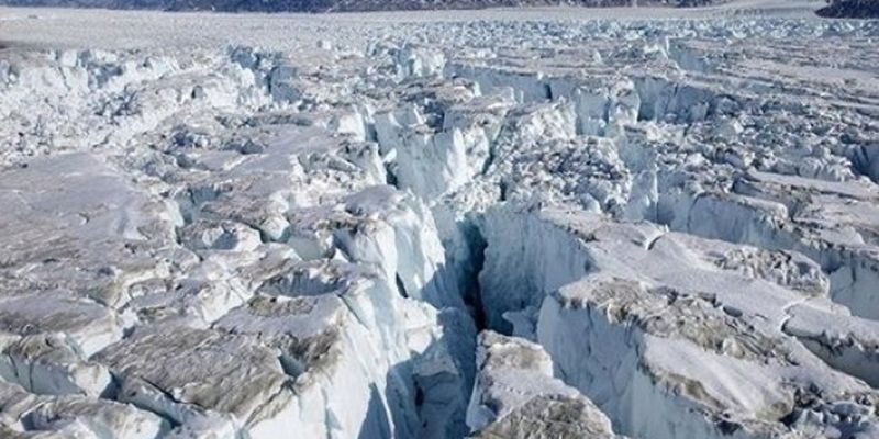 В Северном полушарии зафиксирована рекордно низкая температура