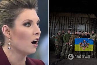 Скабеева устроила истерику из-за поездки Зеленского в Бахмут: российские войска не контролируют "дорогу смерти"? Видео