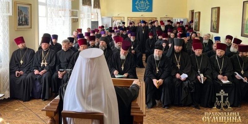 Большинство священников Сумской епархии «московского патриархата» поддержали разрыв с рпц