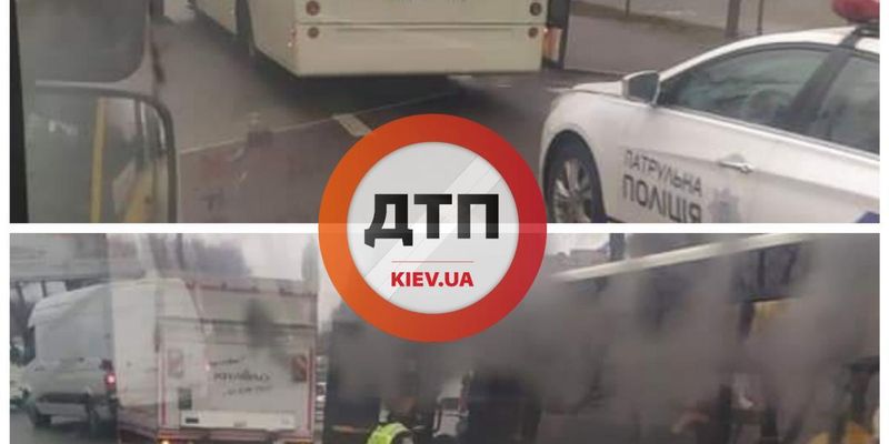 В Киеве полиция выгоняет пассажиров из переполненных маршруток - СМИ