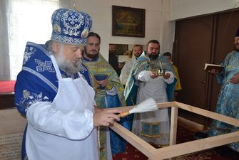 В Черкасской области освятили обновленный храм УПЦ