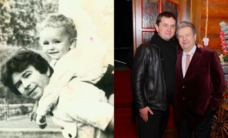 Михаил Поплавский на архивных фото показал, как вместе с сыном изменился за 40 лет