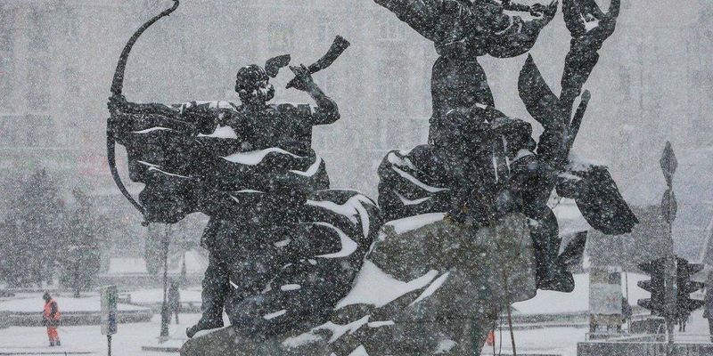 Завтра в Києві буде сильний снігопад