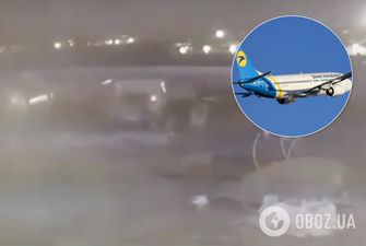 Выпустили 2 ракеты: в Иране показали новое видео с моментом удара по украинскому самолету